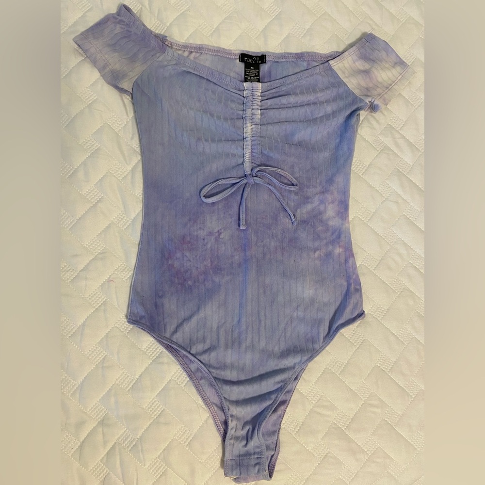 Lavender Tie Dye Bodysuit